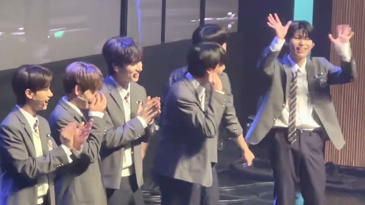 [n.SSign] 🇰🇷韓国ファンのアツい声に応えてファンサマシマシ！変則フォーメーションをそつなくこなしつつアドリブでファンサを入れまくるエヌサイン in 東豆川市青少年ミュージックフェスティバル
