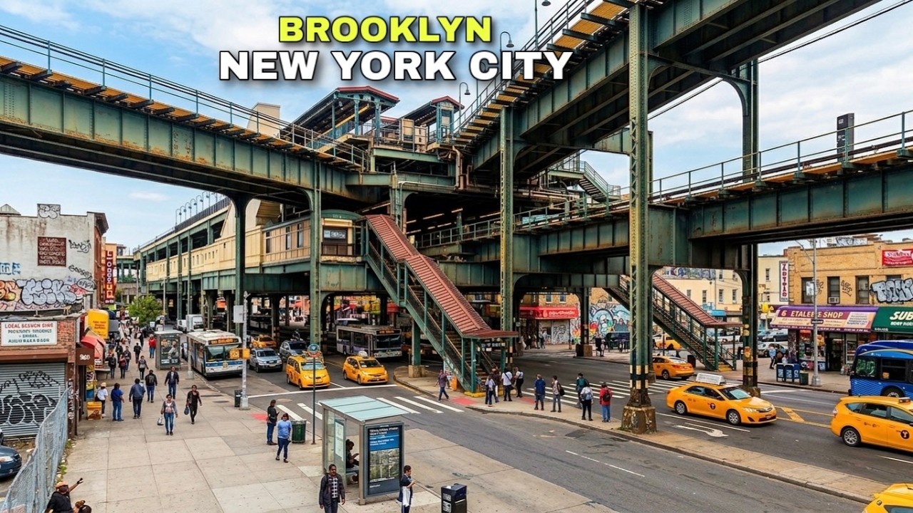 Walking Fulton Street  Broadway Junction to Norwood Avenue