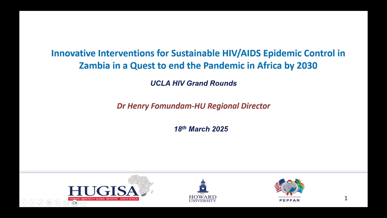 An Innovative intervention for Sustainable HIV/AIDS Epidemic Control in Zambia