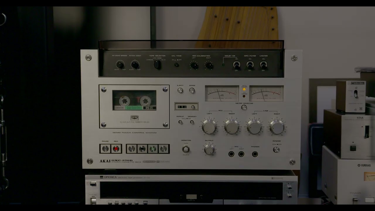 AKAI GXD-570D ￥185,000 1975 год 3 HEAD сквозной канал два тонвала два ролика сенсорное управление