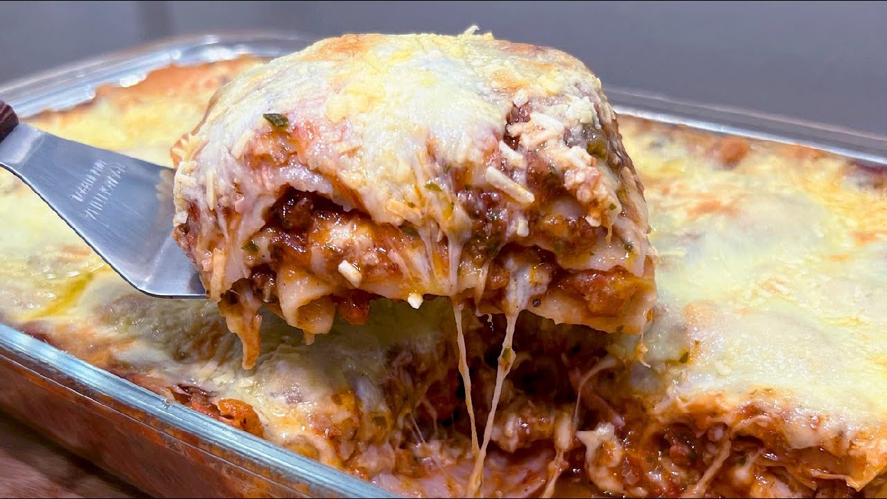 A MELHOR LASANHA A BOLONHESA PARA O SEU ALMOÇO DE DOMINGO! FÁCIL E RÁPIDA! - Isamara Amâncio