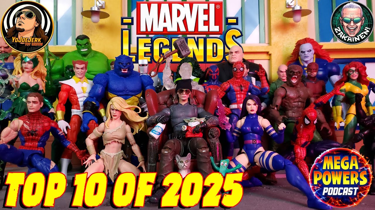 🕷️🔥 YoJoeJerk’s TOP 10 Marvel Legends of 2025 🔥🕷️