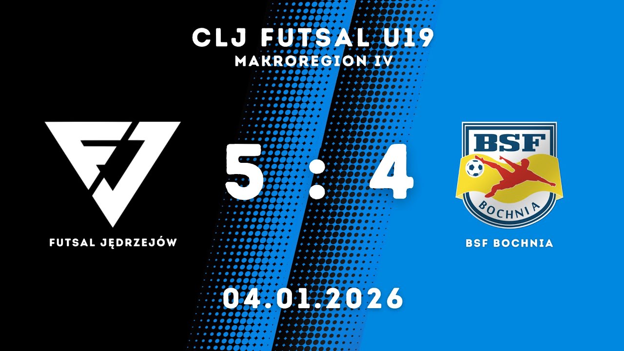 2025/26 | CLJ U-19 | Futsal Jędrzejów - BSF Bochnia