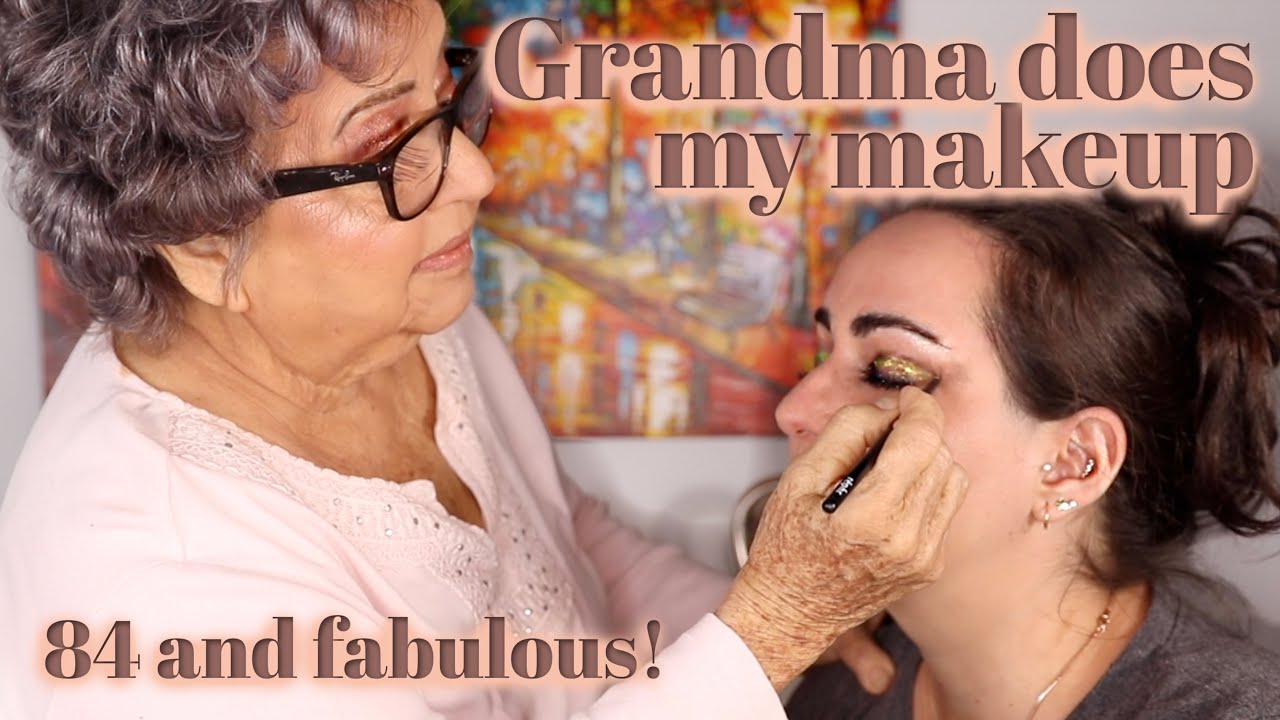 CUBAN GRANDMA DOES MY MAKEUP!