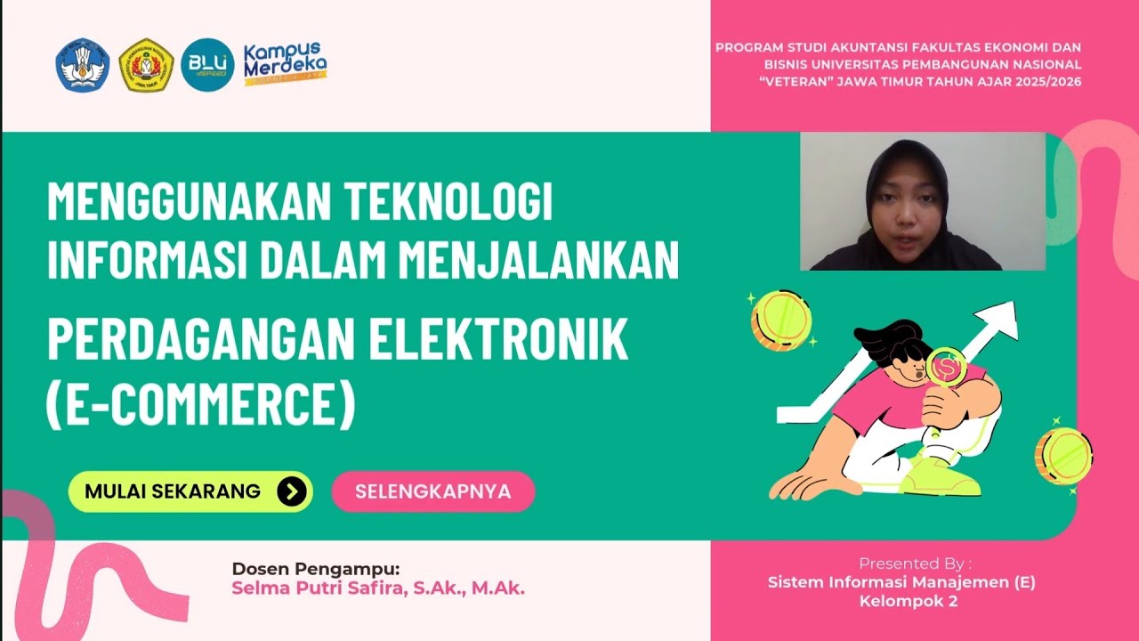 CH 3 Menggunakan Teknologi Informasi dalam Menjalankan Perdagangan Elektronik (e-commerce)