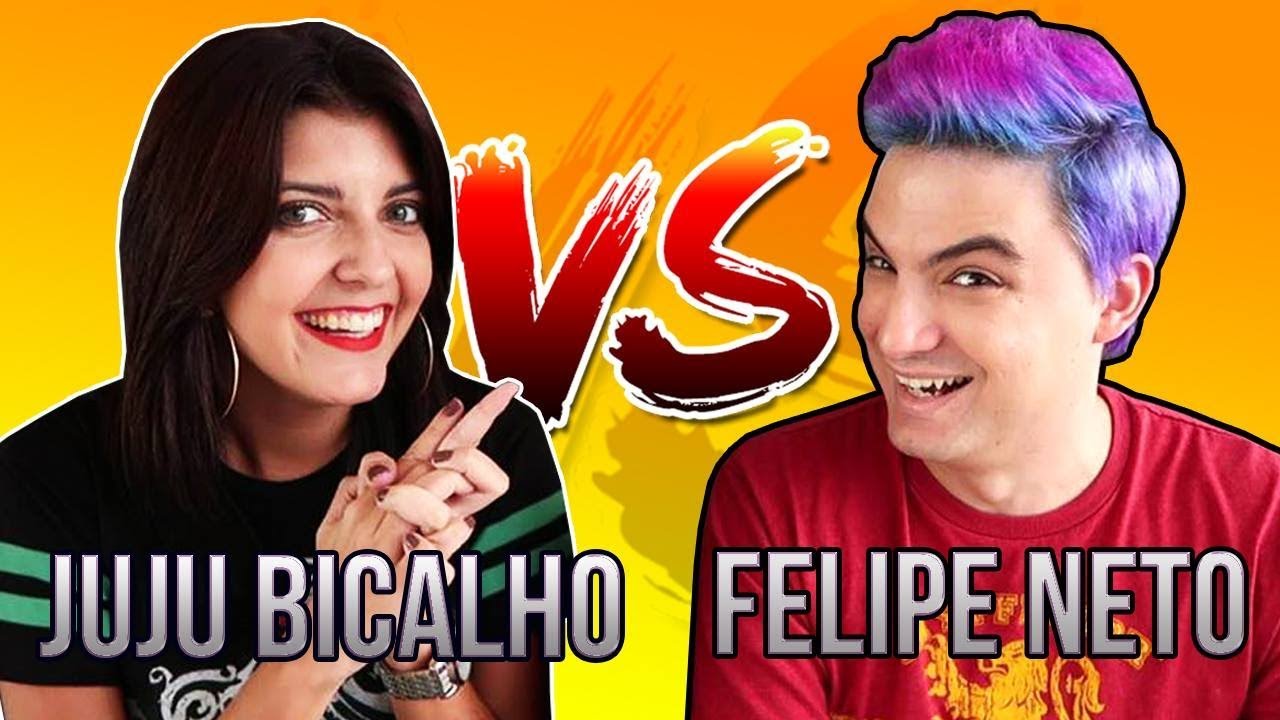 DESAFIO DE HARRY POTTER COM FELIPE NETO | Juju Bicalho