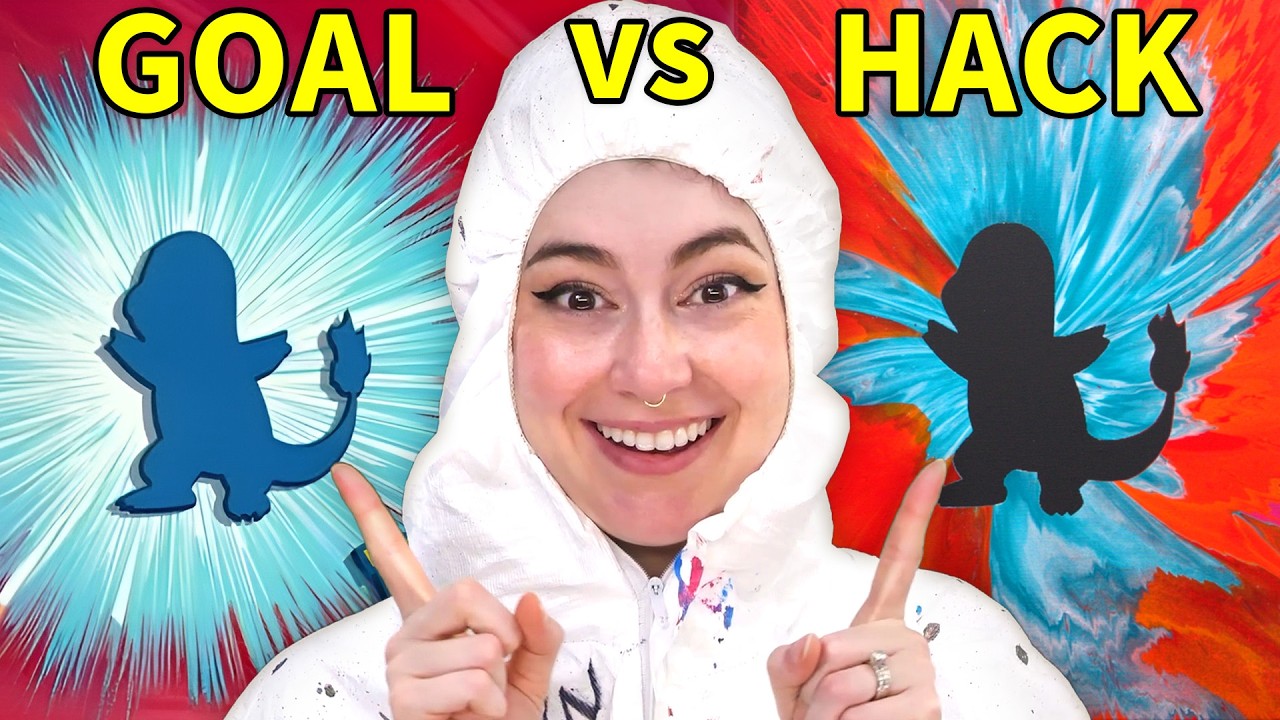 Testing 3 NEW Spin Art Hacks (we made them up)