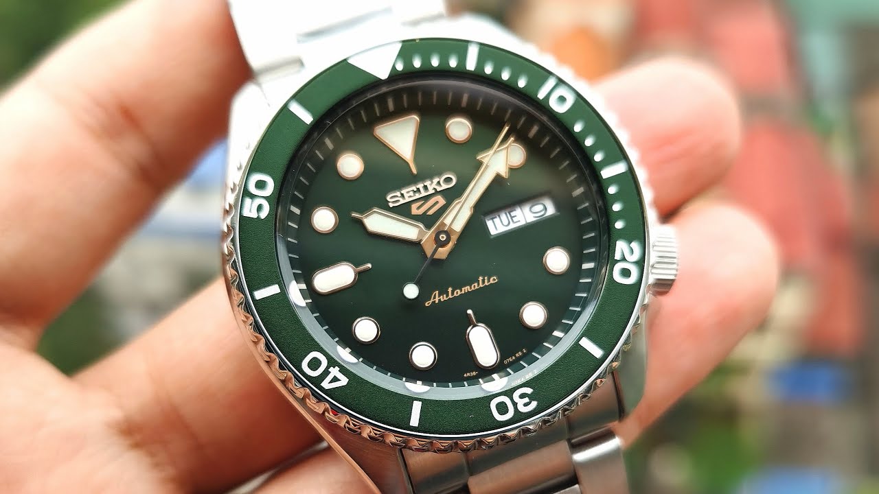[Review Đồng Hồ] Seiko 5 Sport Dark Green Stainless Steel SRPD63K1 | ICS Authentic