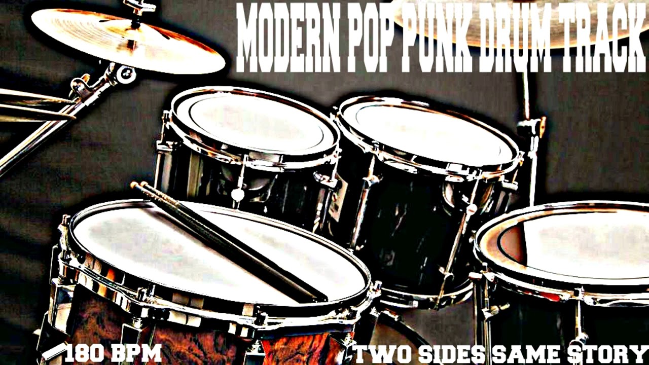 MODERN POP PUNK DRUM TRACK - 180 BPM (FREE)