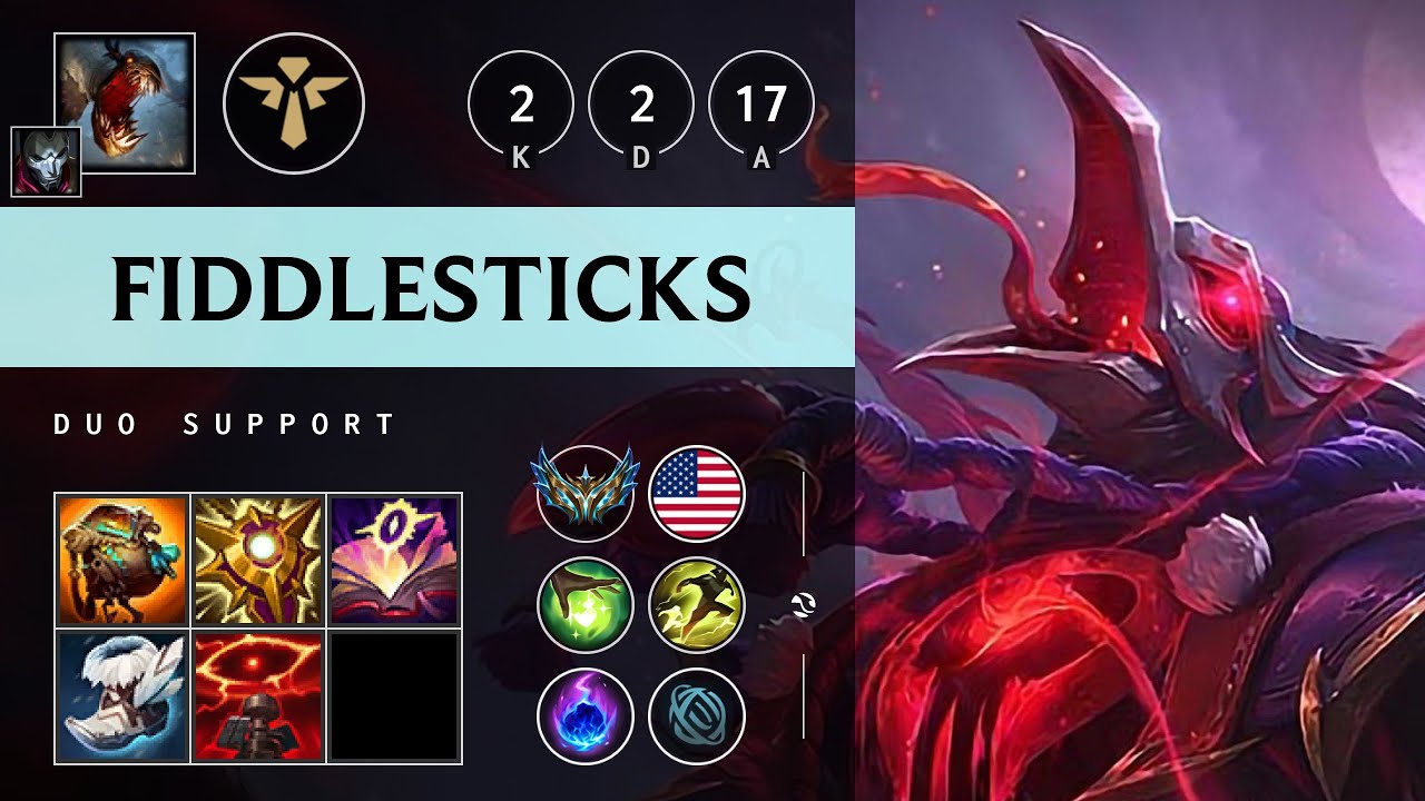 Fiddlesticks Support vs Leona - NA Challenger Patch 25.19