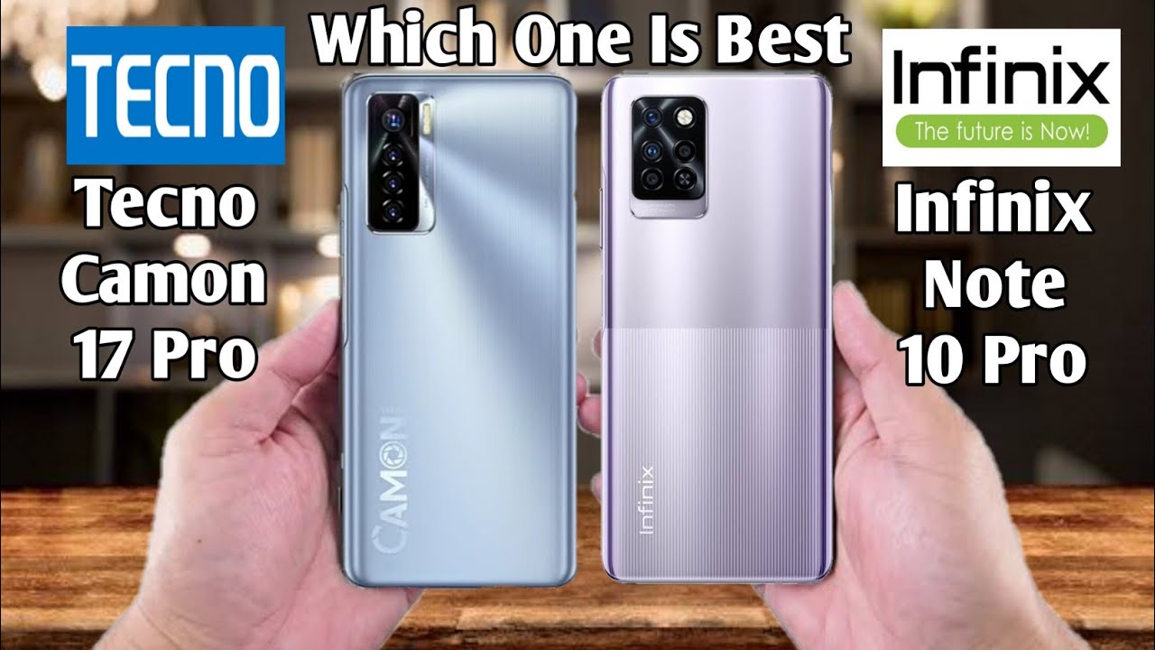 Tecno Camon 17 Pro Vs Infinix Note 10 Pro