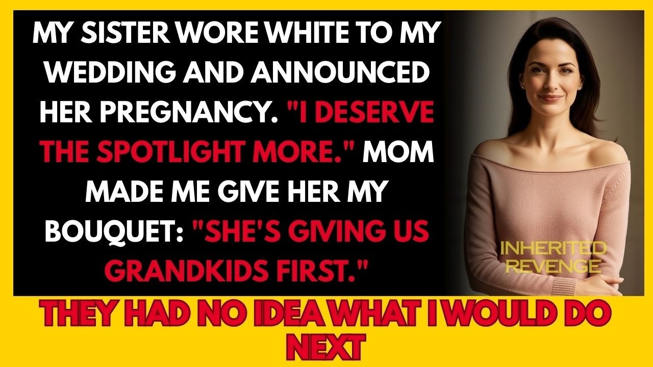 My Sister Wore White to My Wedding and Announced Her Pregnancy — So I Announced Her Secrets