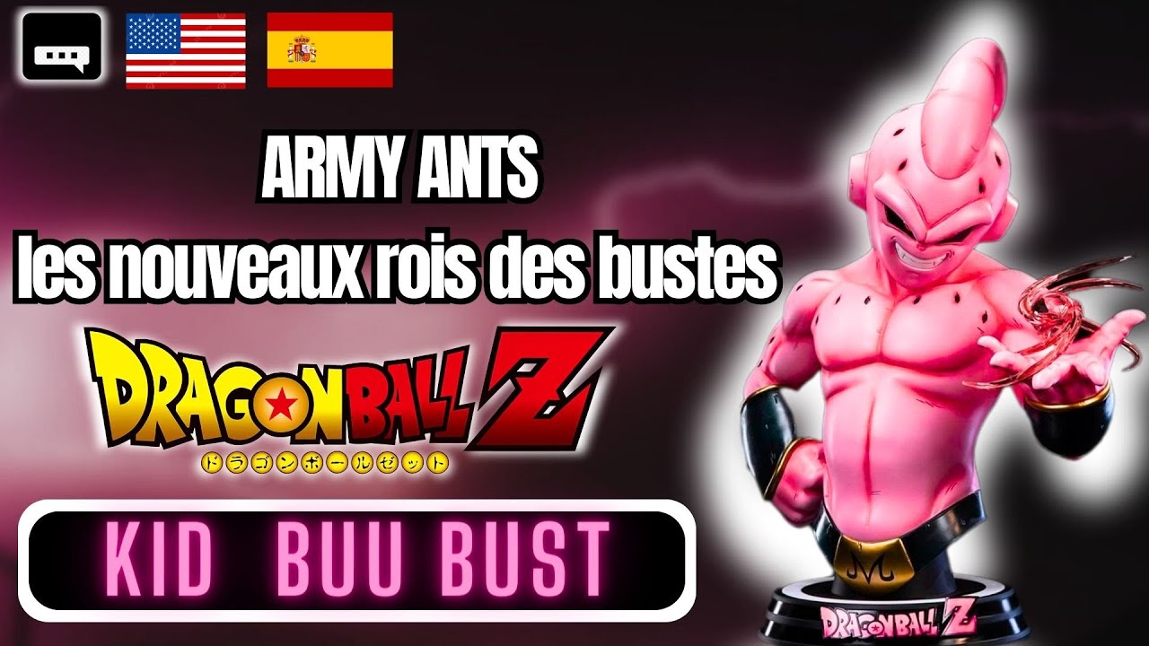 Kid Buu Bust  - ARMY ANTS : Les nouveaux rois des bustes Dragon Ball !?!