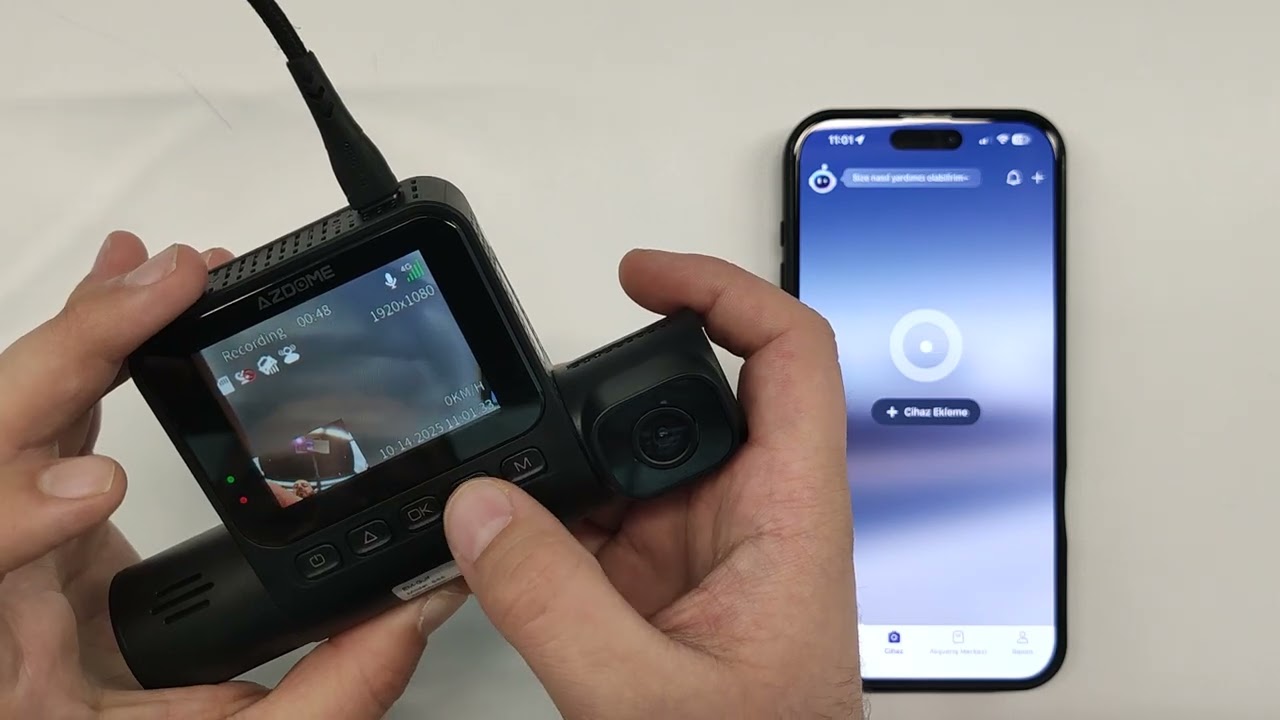 AZDOME S58 Kurulum ve Türkçe Menü Güncellemesi