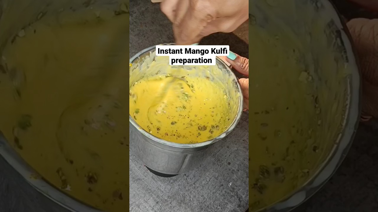Instant Mango Kulfi Recipe Coming Soon 😋#shorts #viral #shortsfeed #youtubeshorts #ytshorts #short