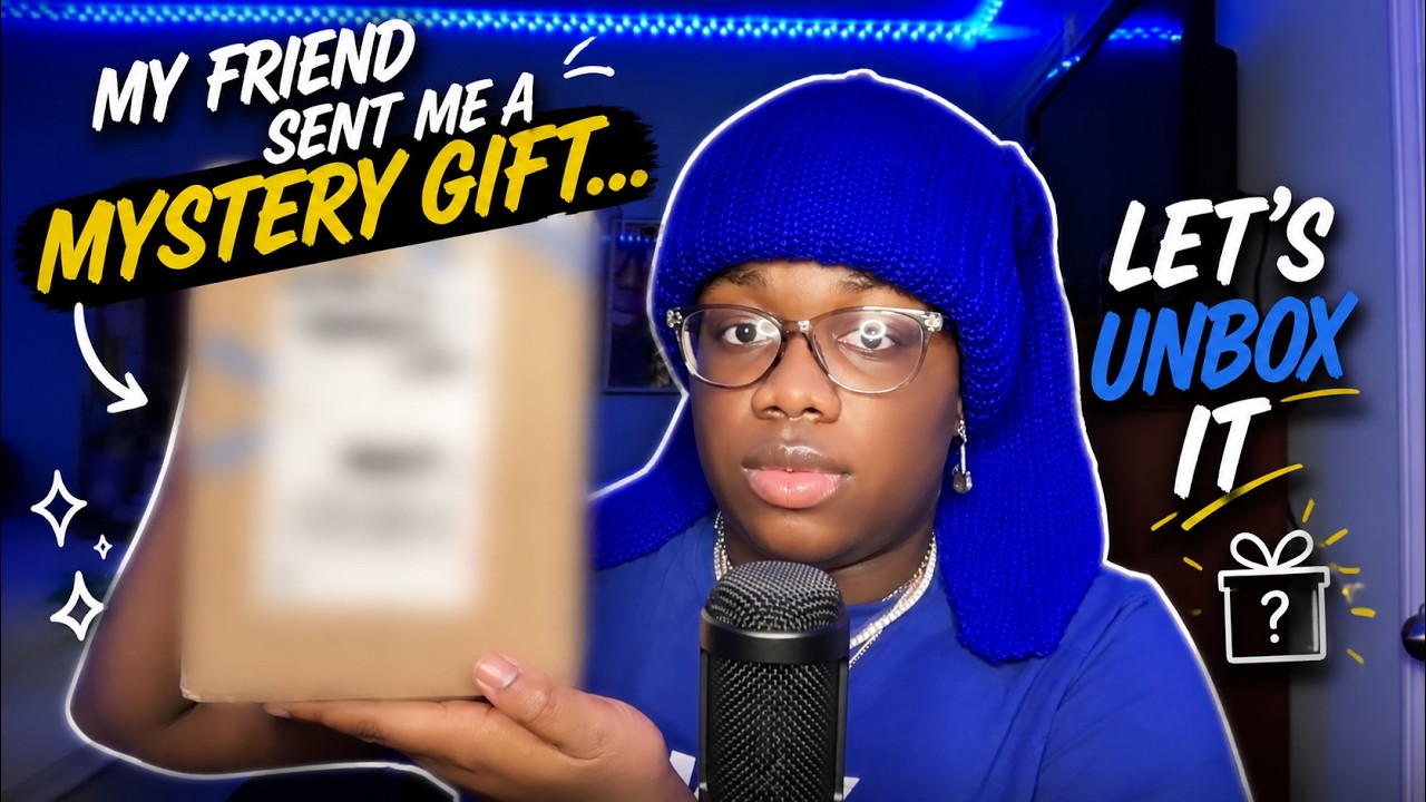 My Friend Sent Me a Mystery Gift… Let’s Unbox It 🔎