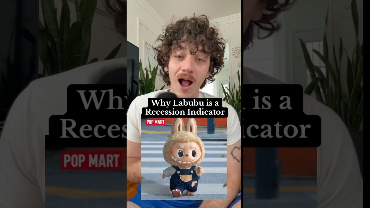 Is Labubu a Recession Indicator?👀 #labubu #recessionindicator #socialmediamarketing