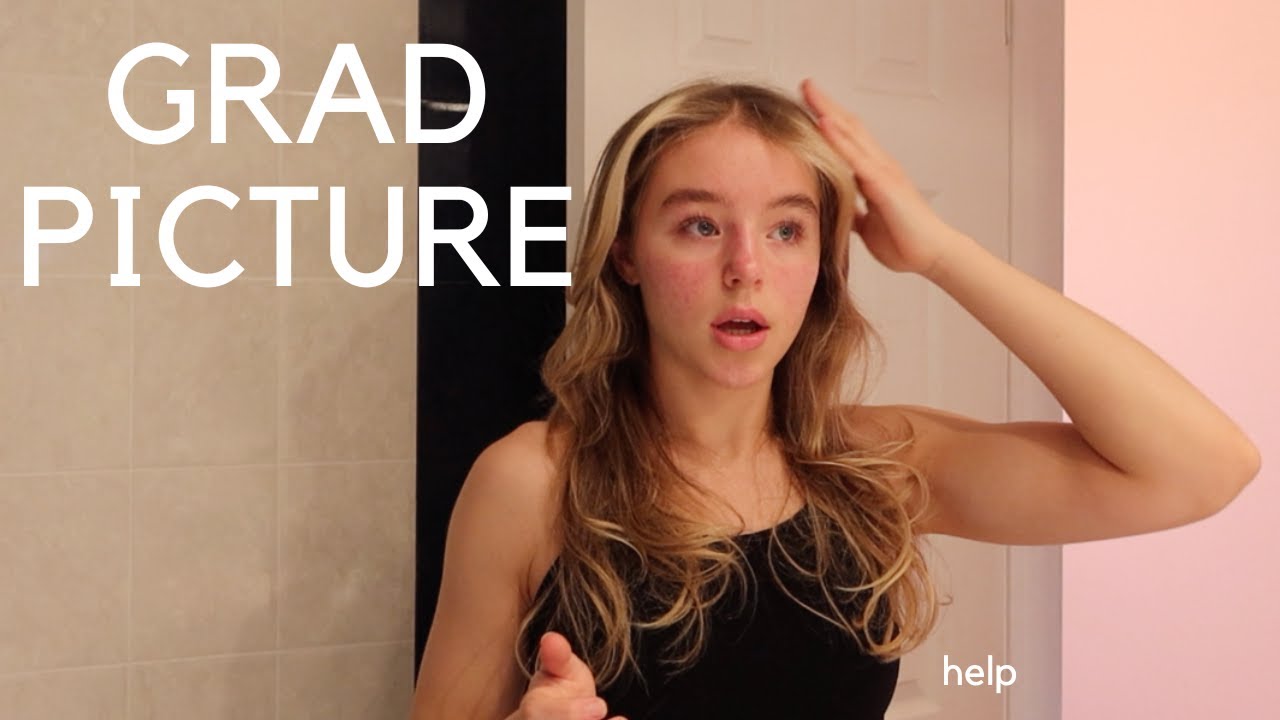 grwm for GRADUATION PICS