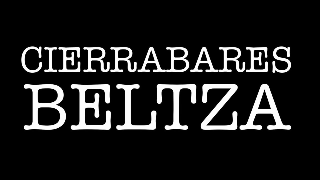 Cierrabares - Beltza