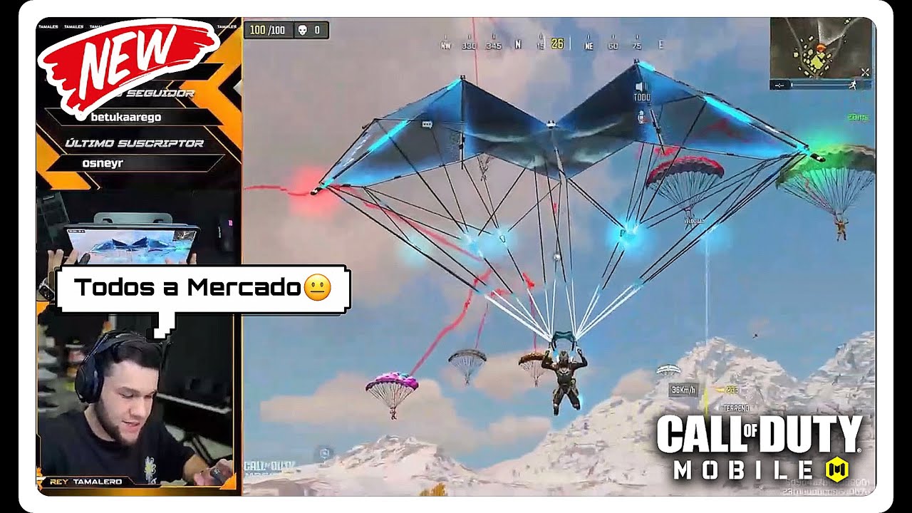 ASI DOMINO JOSE COVARRUBIAS a 3 ESCUADRAS EN MERCADO NEGR0🥶| CALL OF DUTY MOBILE |