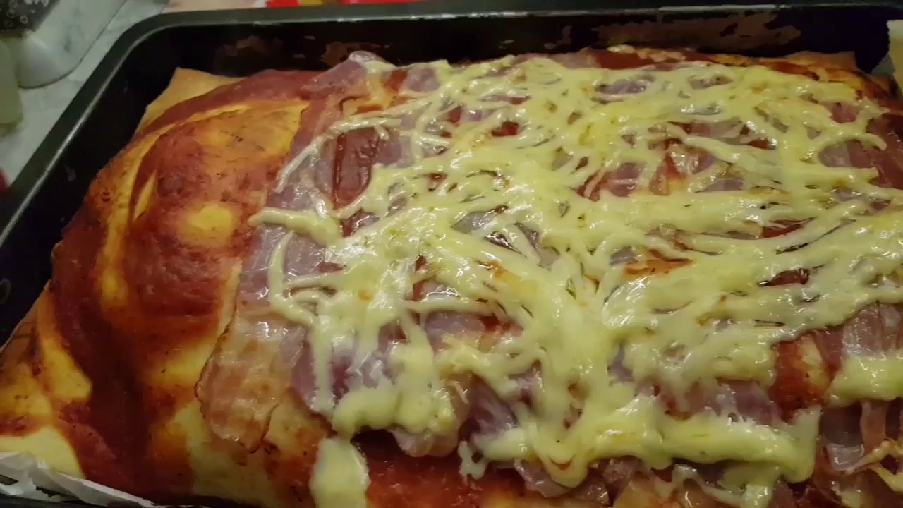✔PIZZABURGER mit Bacon mit Burgerpizza ;)