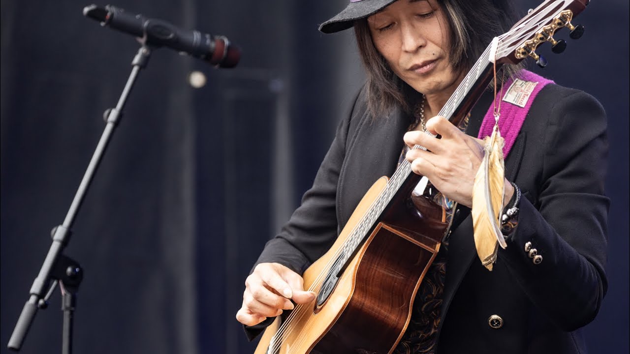 Hidè Takemoto at Japan Matsuri - Trafalgar Square, London 2023