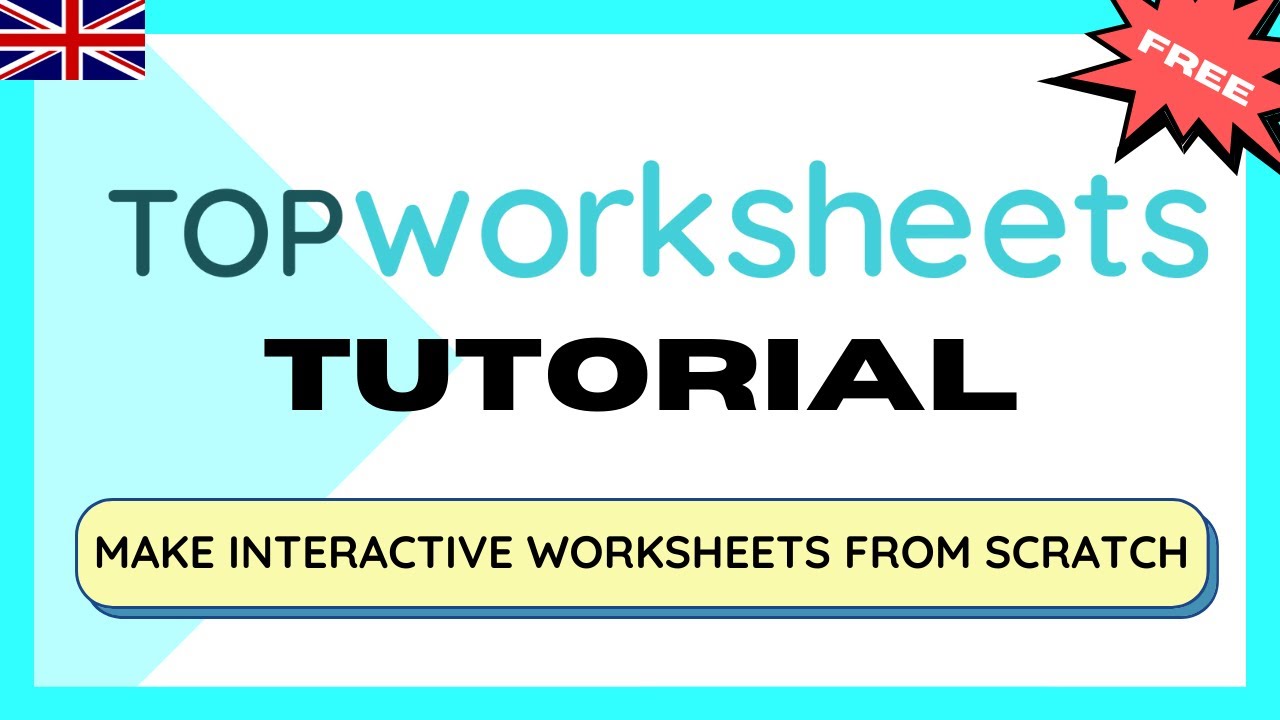 How to create interactive WORKSHEETS for your students | TopWorksheets STEP by STEP