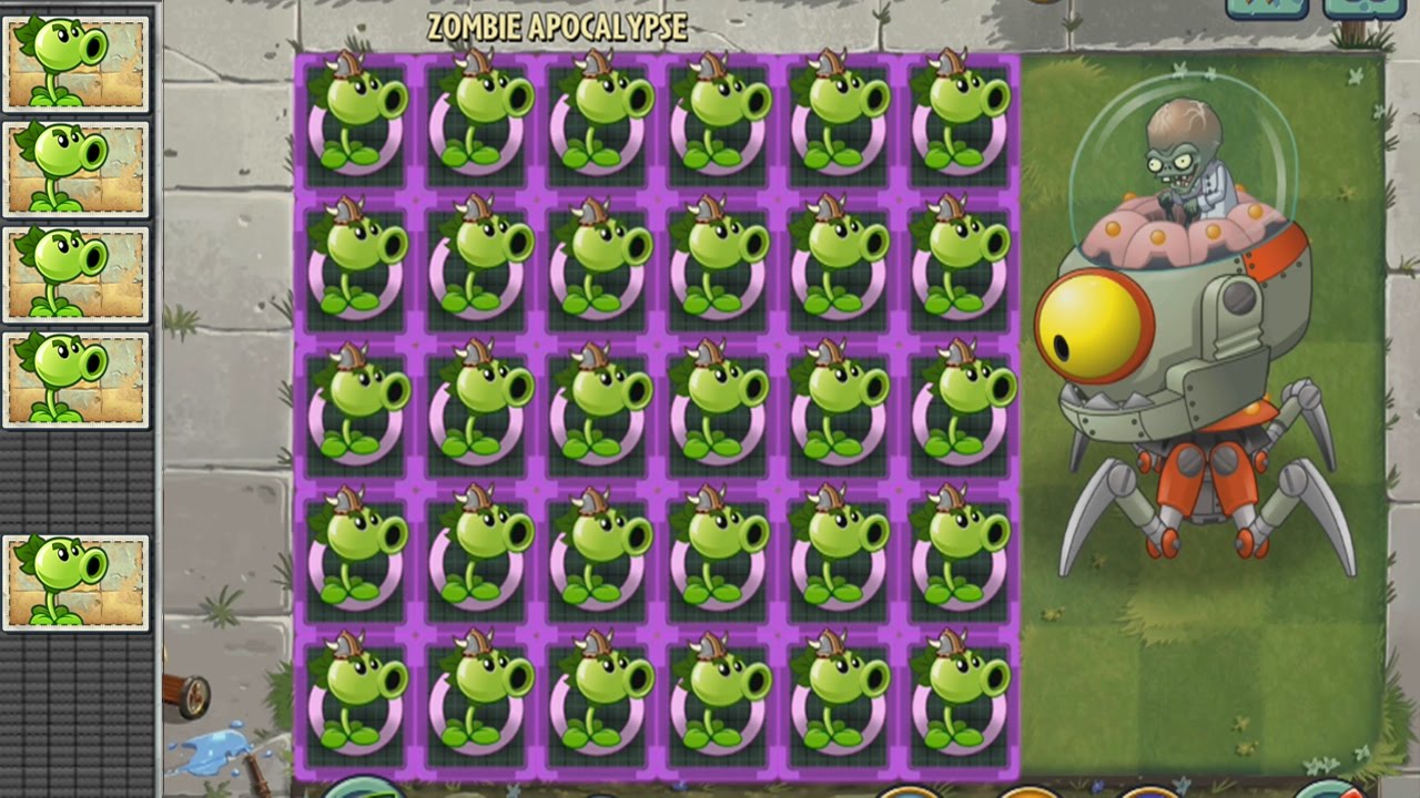 Plants vs Zombies 2 Hack - Repetidora vs Los Zombots
