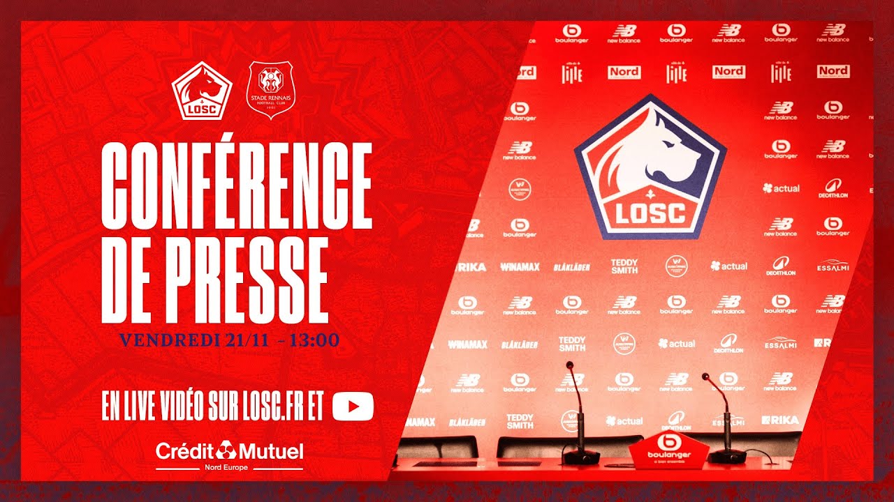 Suivez la conférence de presse avant 