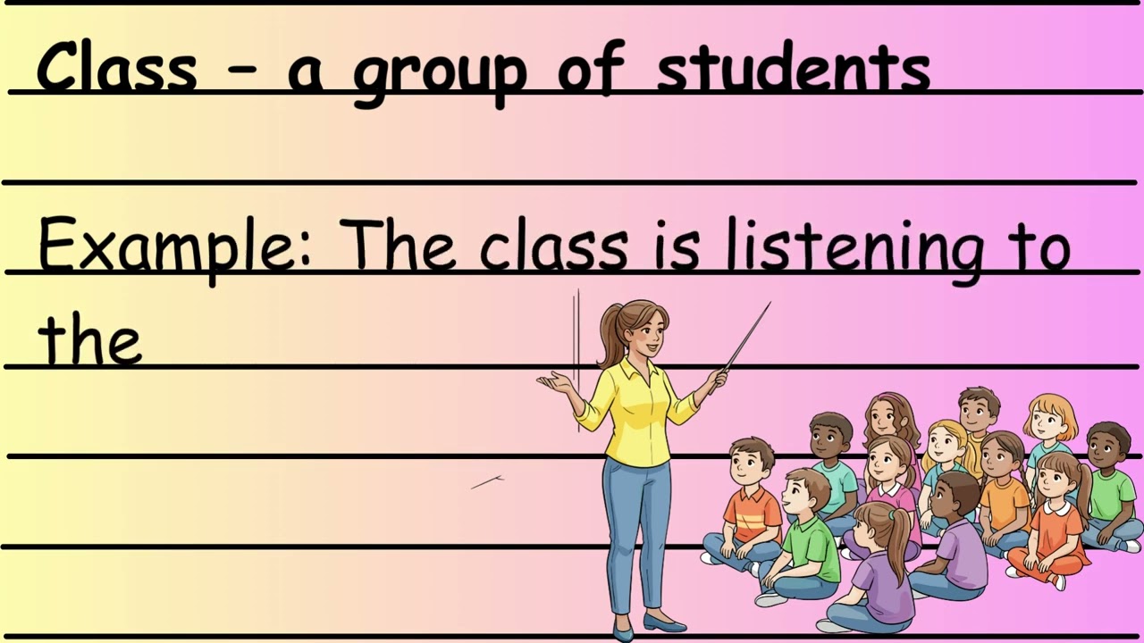 Collective Nouns with Examples || Easy Writing