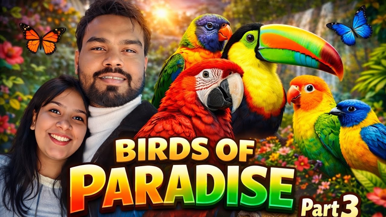  Part - 3 🦜🔥“Macao Tota ka colour dekh ke shock lag jayega 😱 “Zoo ka sabse colourful surprise 😍”