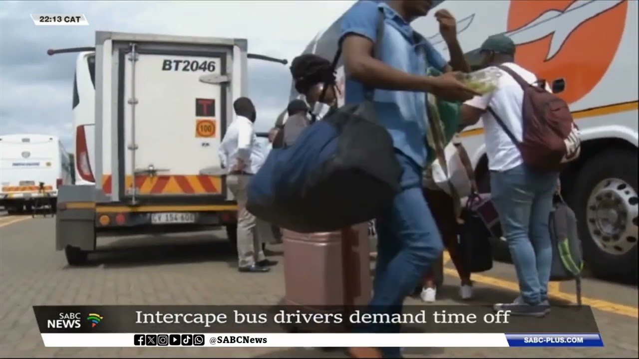 Intercape bus drivers demand time off