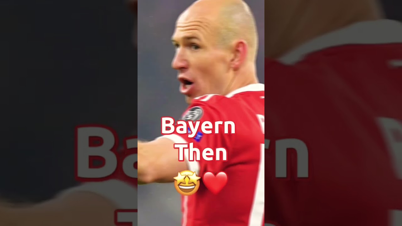 Bayern then vs Now😢 #shorts #football #bayernmunich