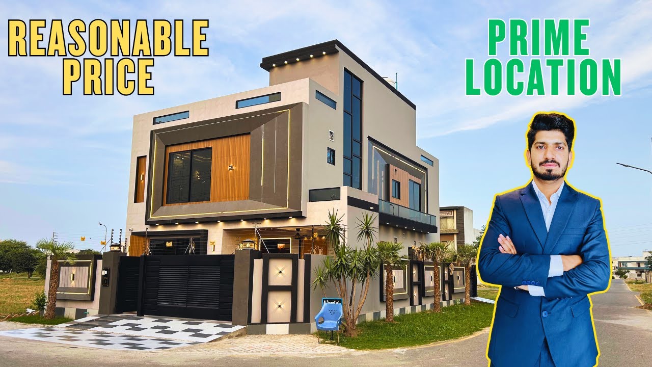 10 Marla Corner House For Sale In Central Park Housing Scheme Lahore | Designer House