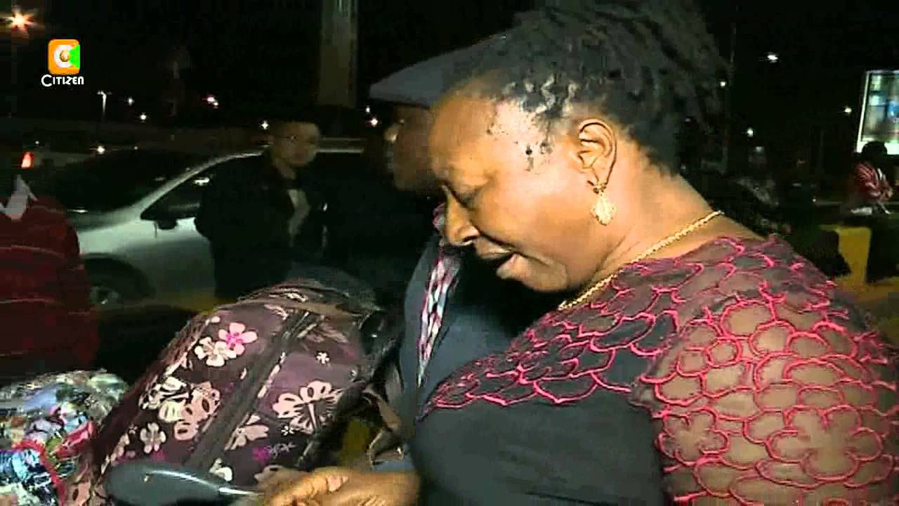 Mama Gee Arrives In Kenya