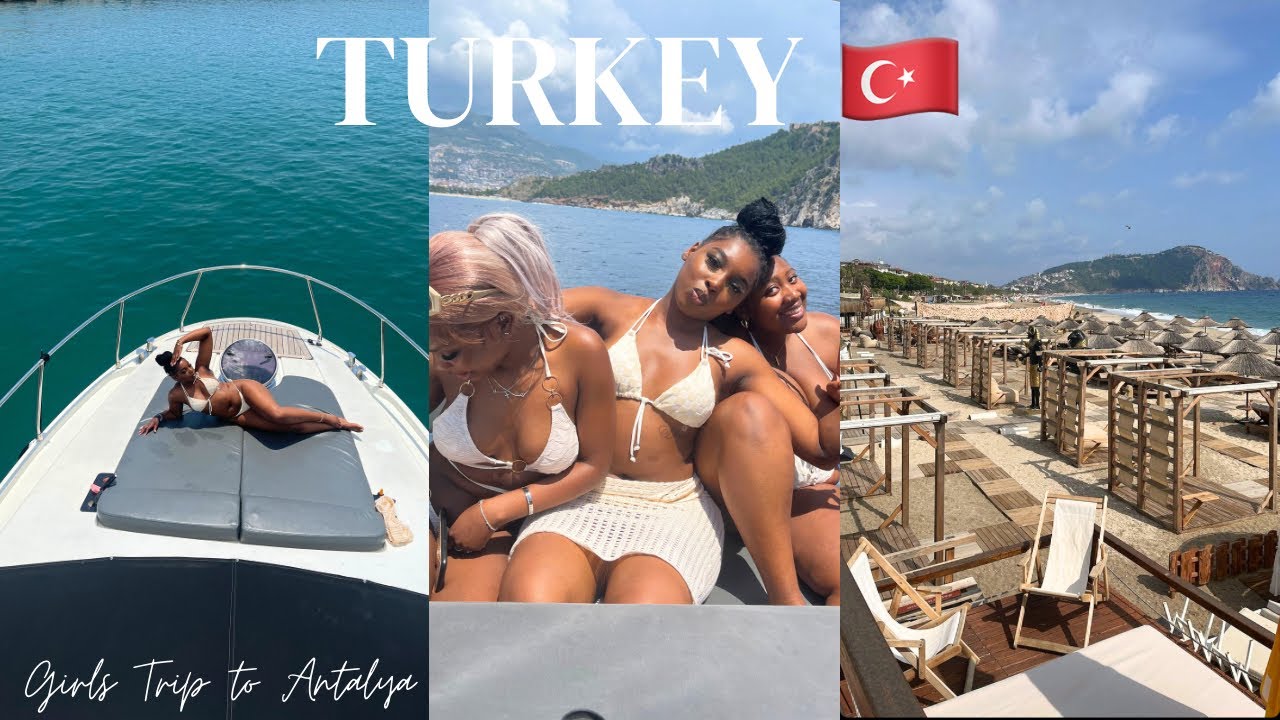 TURKEY GIRLS TRIP🇹🇷 YACHT|PARAGLIDING|CLUBS & MORE.