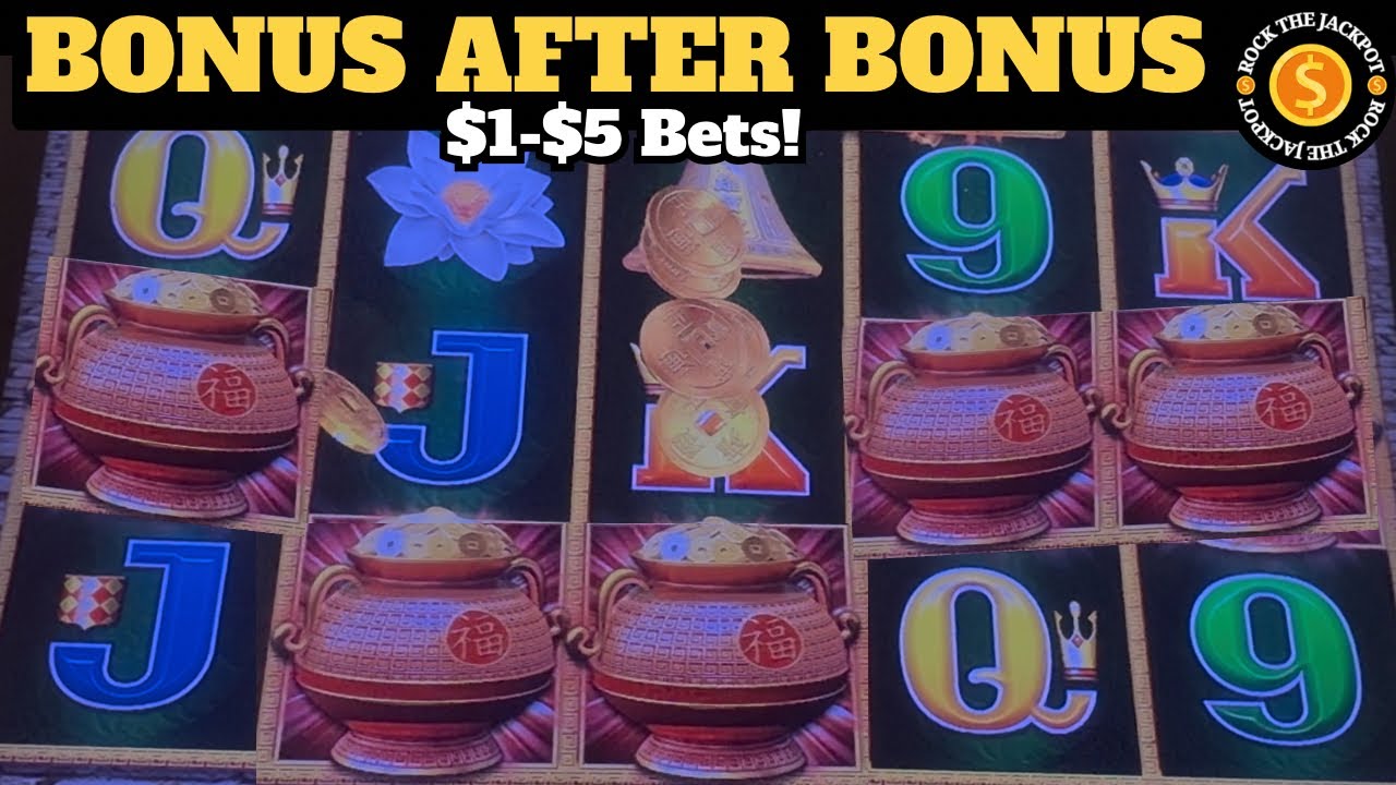 😱 BONUS AFTER BONUS! Dragon Link Happy & Prosperous RARE 5 Pots | $1–$5 Bets