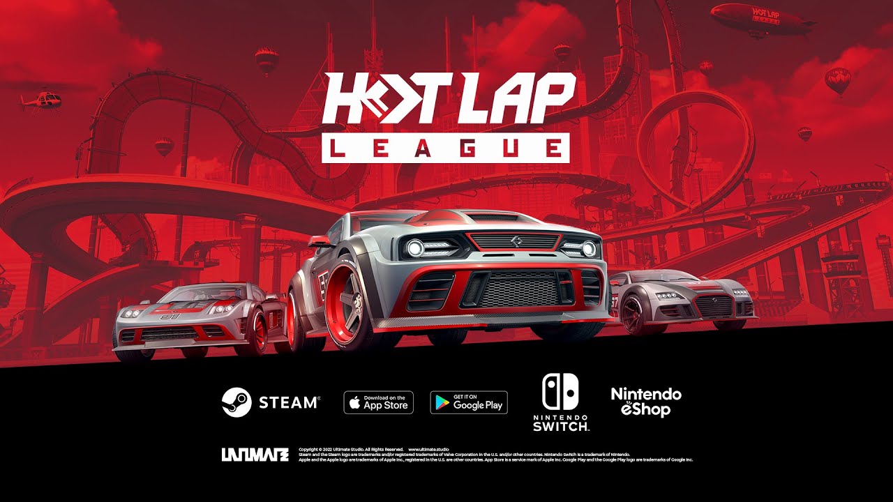 Hot Lap League: Deluxe Edition - Steam Trailer [PEGI 3]