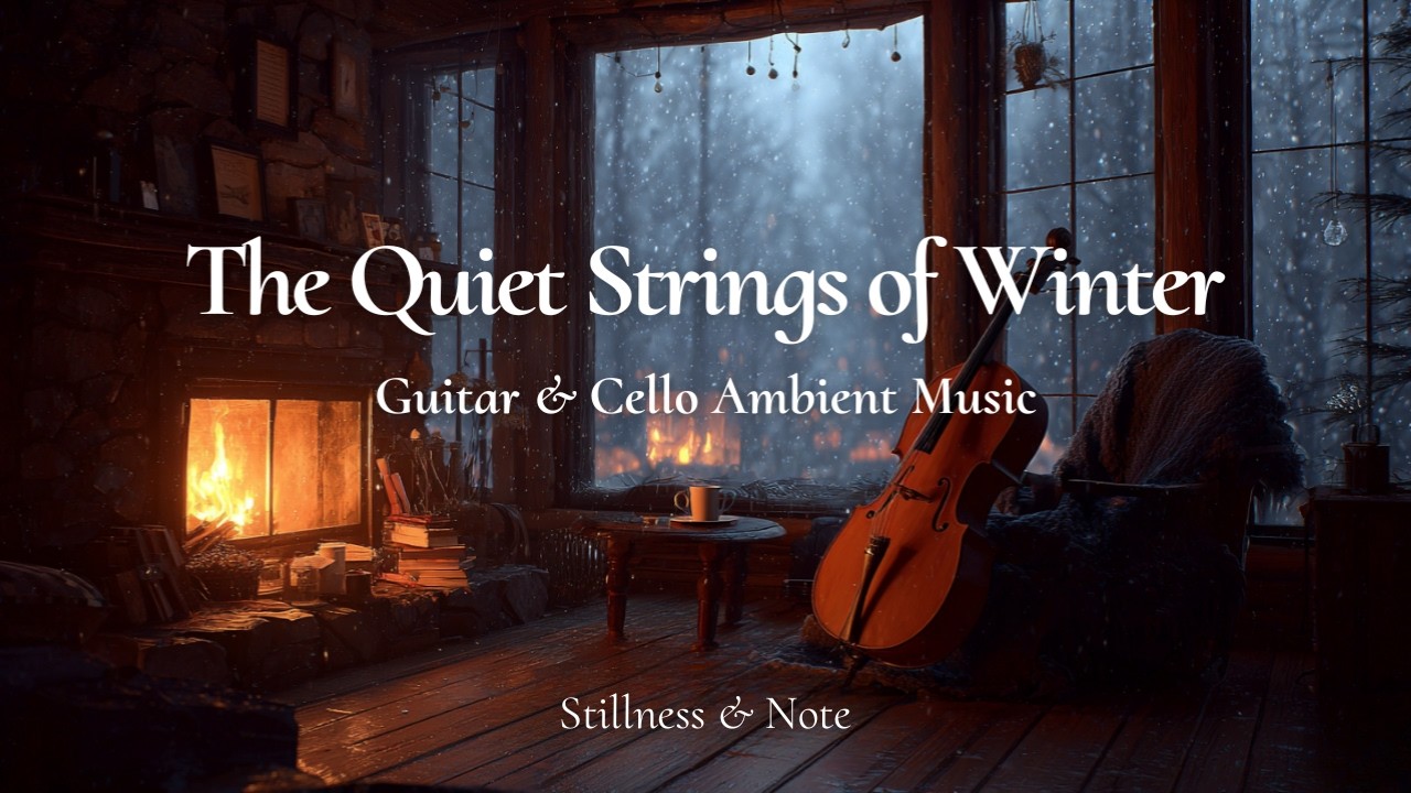 Soft Cello & Guitar for Sleep, Study & Deep Focus | Quiet Winter Strings