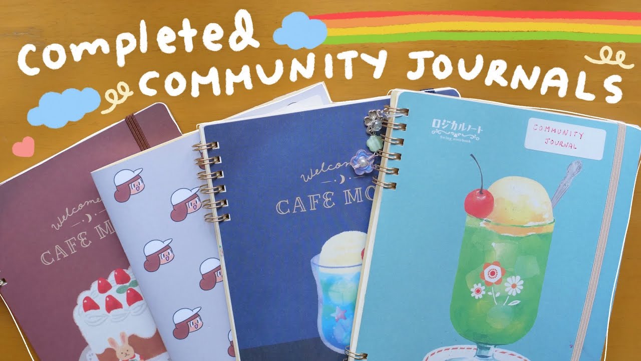 Completed Community Journals Flip-Through | Rainbowholic