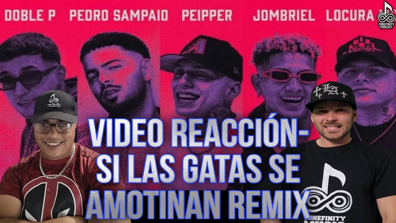 Reacción Si Las Gatas Se Amotinan Remix - Peipper X DobleP X Jombriel X Pedro Sampaio X Lacura Mix