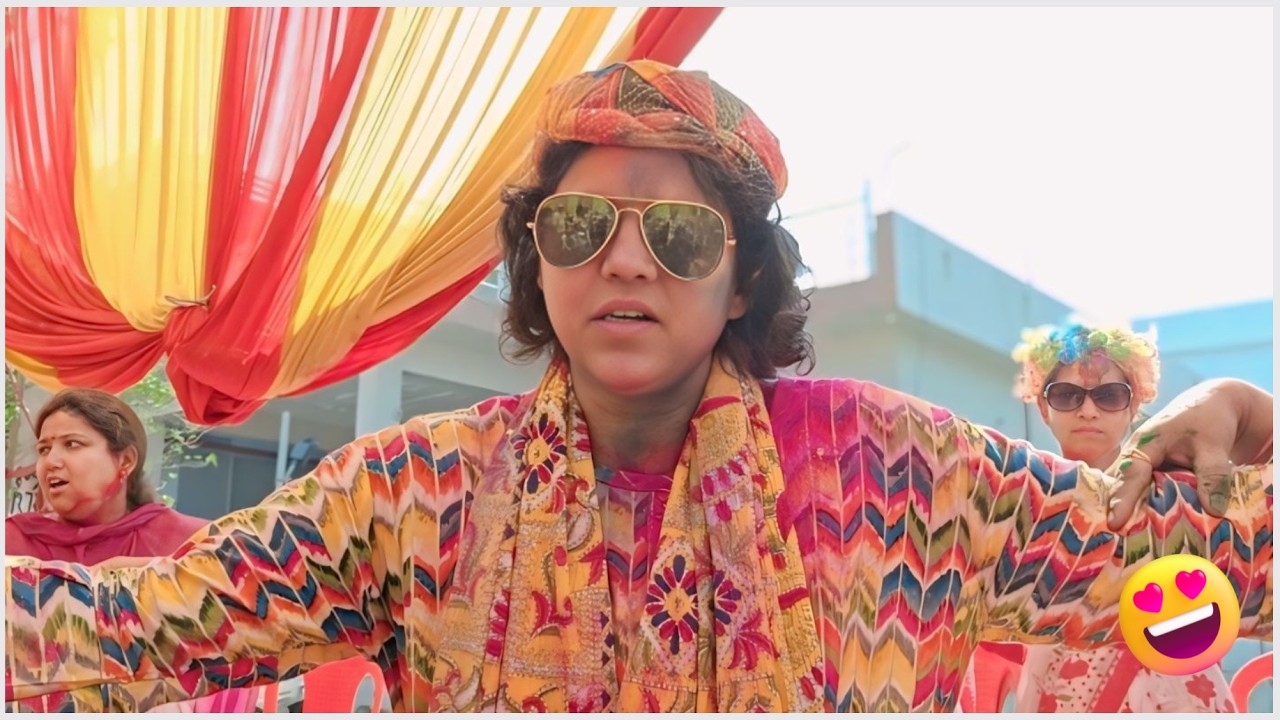 HOLI par JHODA DANCE kar diya 😍