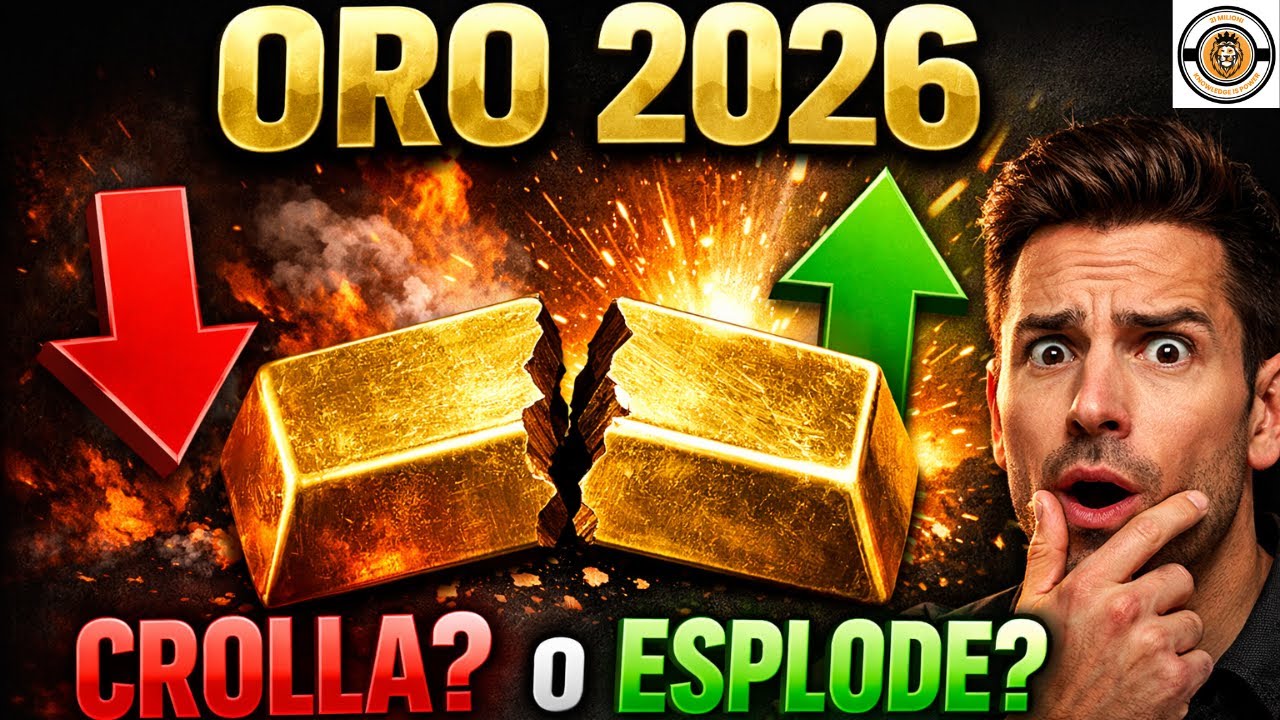 ORO 2026: CROLLA o FA NUOVI MASSIMI? Tutti gli Scenari