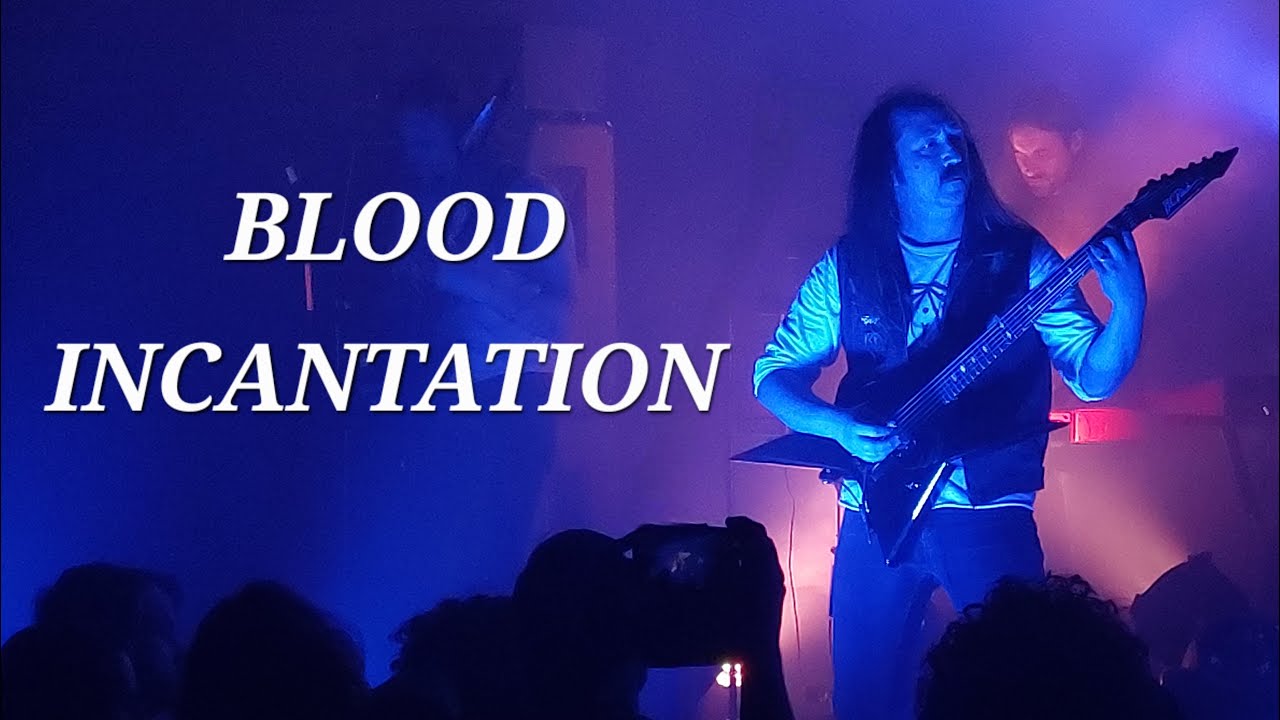 BLOOD INCANTATION live @ debaser strand, stockholm 2025 04 23