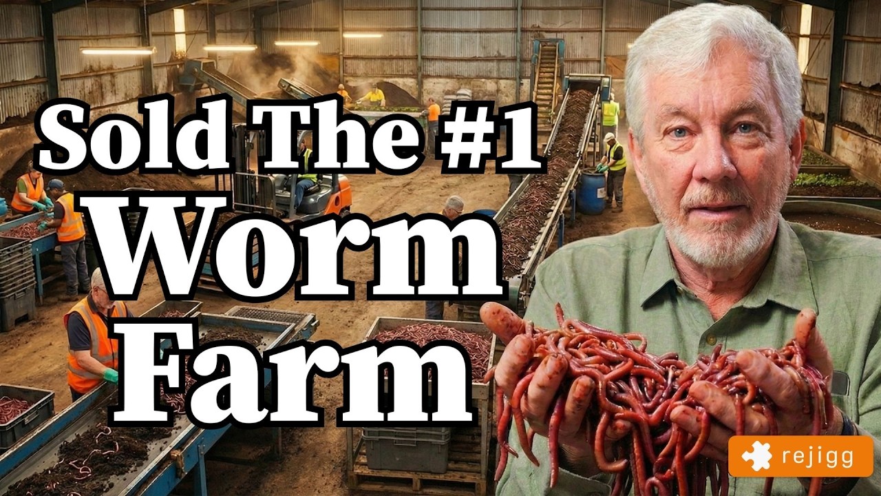 Entrepreneur Got Rich Selling The Biggest Worm Farm In The World | Rejigg Modern Industrialists