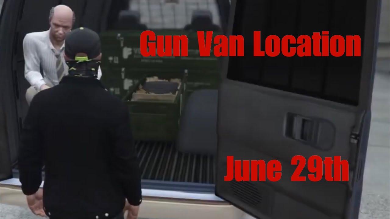 GTA Online Gun Van Location Today | June 29