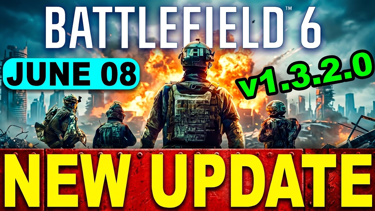 Battlefield 6 Update 1.3.2.0 Patch Notes Breakdown! Obliteration Returns, PP-19, Cairo Bazaar & More