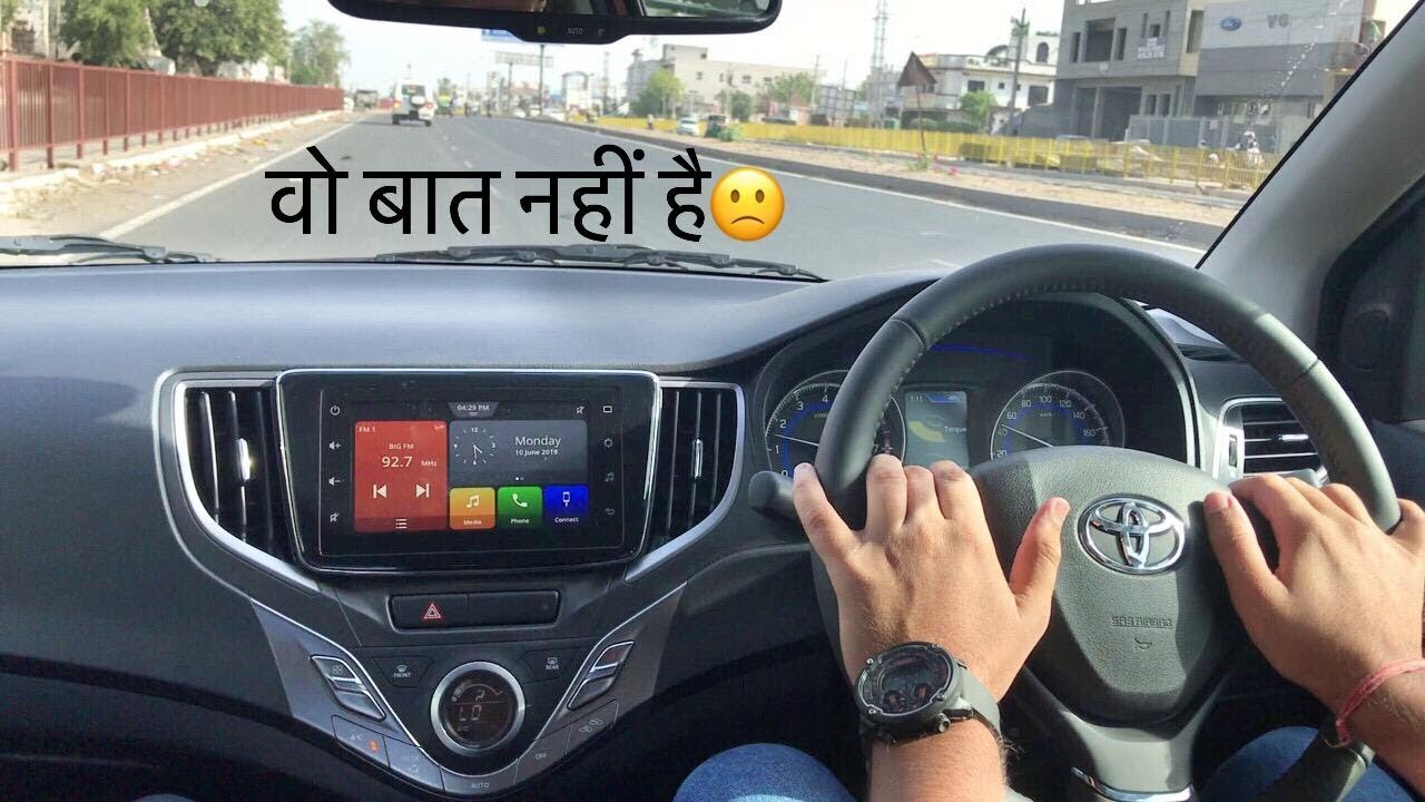 TOYOTA GLANZA Real Life Drive Review - KUCH KHAAS NHI HAI