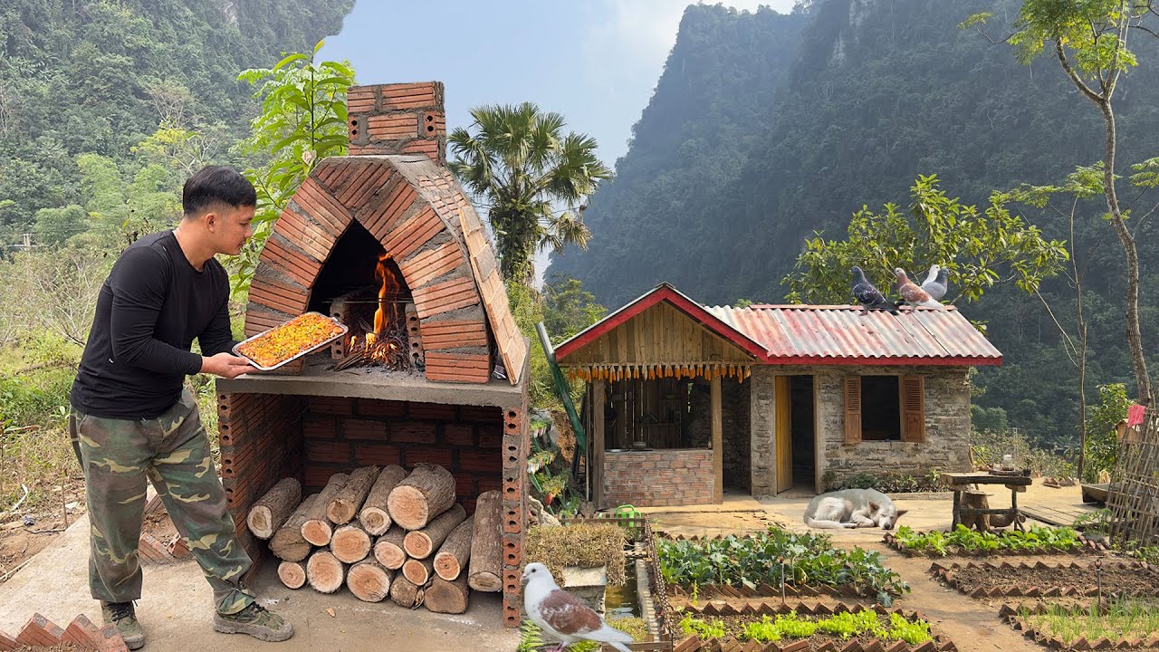 I Built My Own Oven and Baked My First Pizza – The Result Was Unexpected!