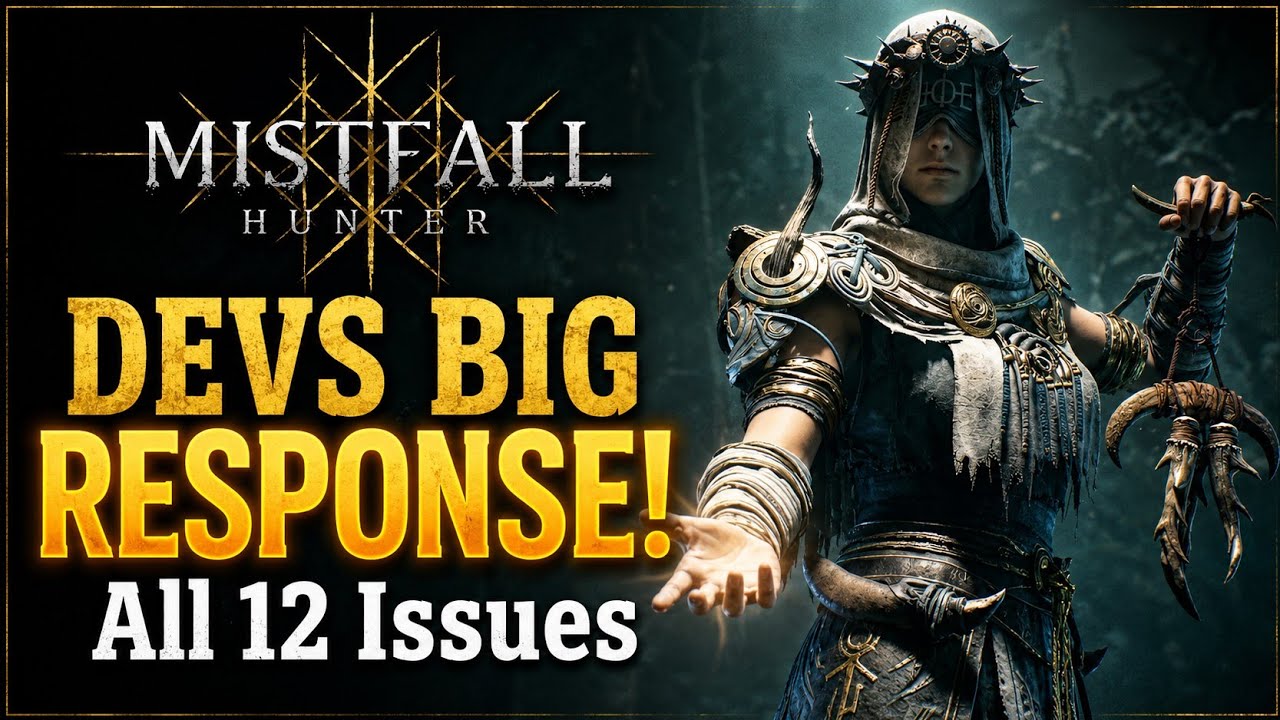 Mistfall Hunter - Devs Big Response! Performance Fixed? Plus All 12 Launch Issues!